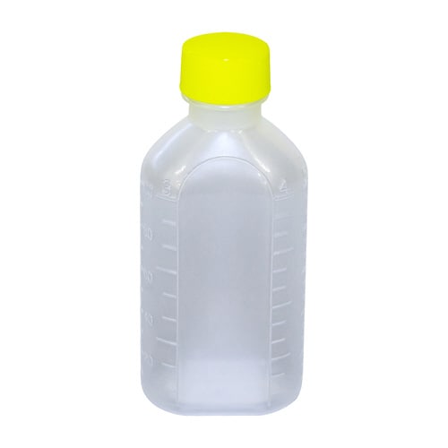 投薬瓶PPB滅菌済 100cc 白/黄 200本