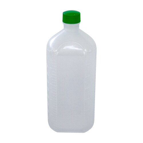 投薬瓶PPB滅菌済 500cc 白/緑 50本