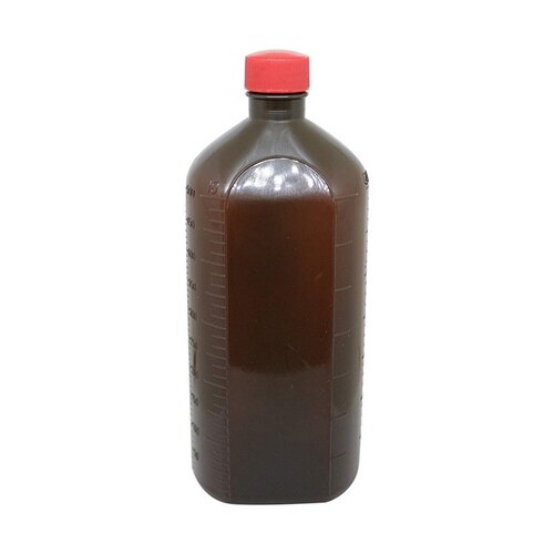 投薬瓶PPB未滅菌 500cc 黒茶/赤 50本