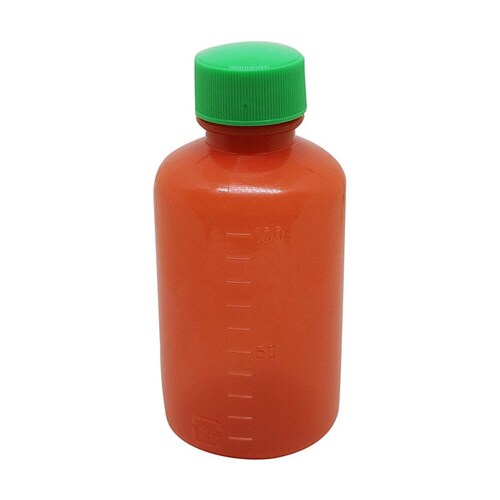 外用瓶 茶 滅菌済 60cc 緑 15本×20袋