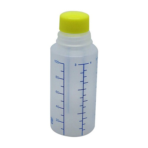 投薬瓶Mボトル未滅菌 100cc 白/黄 200本