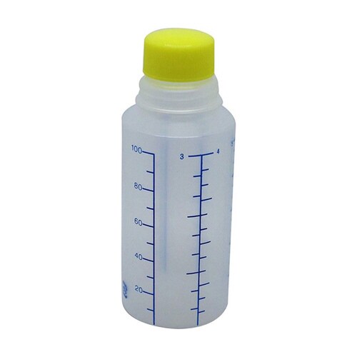 投薬瓶Mボトル未滅菌 200cc 白/黄 100本