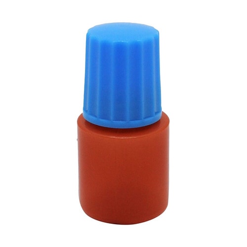 点滴容器ノーベル3号 未滅菌 茶/青 100本