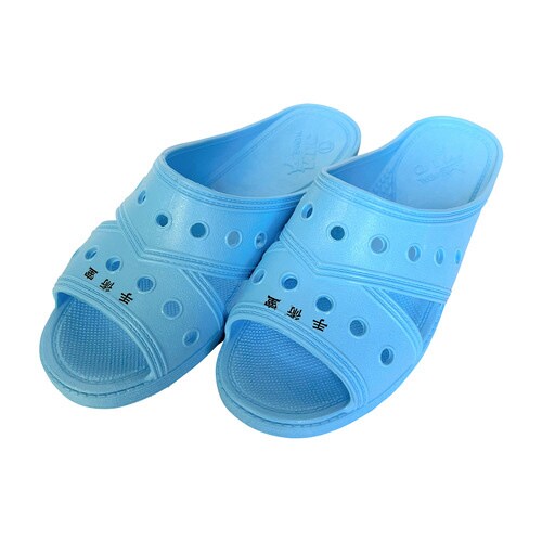 手術室用スリッパ Dr.用 M ブルー ネーム入