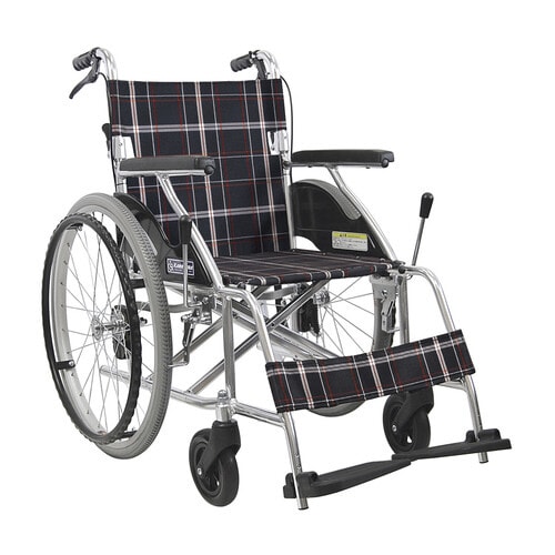 車いす(自走・アルミ) KV22−40SB 黒