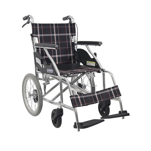 車いす(介助・アルミ) KV16−40SB 黒