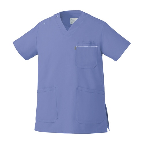 スクラブ MZ−0018 3L ブルー