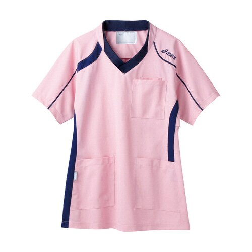 ジャケット男女兼用 S コスモスピンク×ネイビー