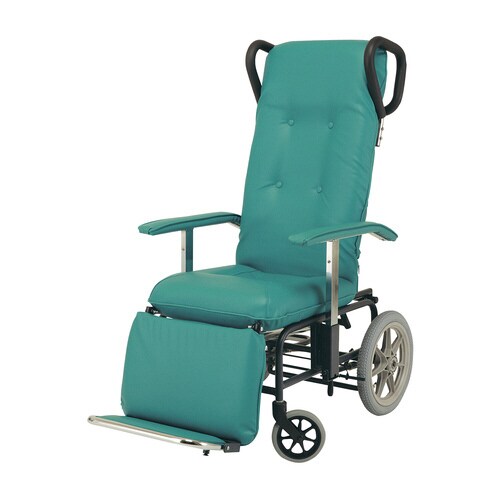 フルリクライニング車いす No.228 Lグリーン