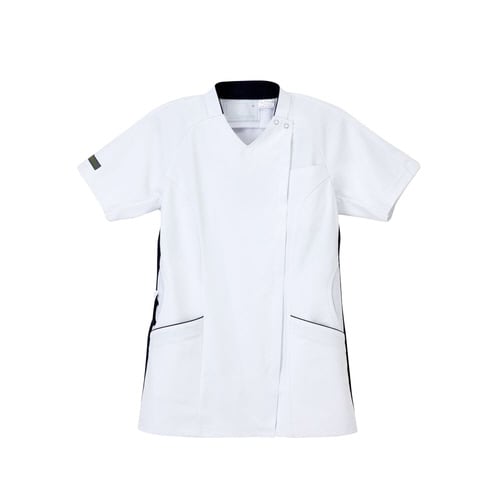 女子スクラブ LX−5377 Tネイビー L