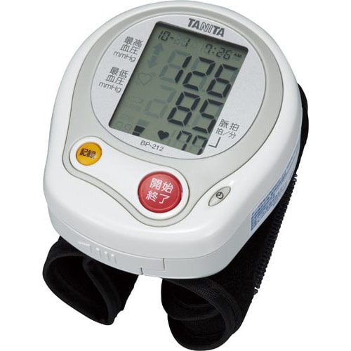 医≫手首式血圧計 ホワイト BP−212