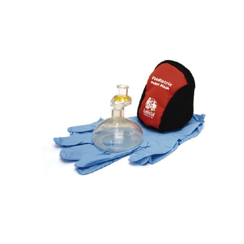 小児用ポケットマスク ソフトケース 黒