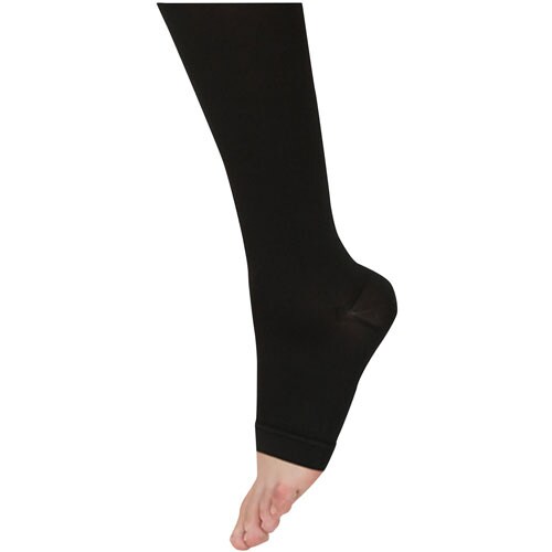 アンシルク・2 ハイソックスつま先なし S BK