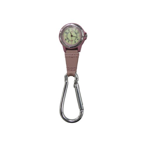 マツヨシ フック式蓄光ナースウォッチ ピンク