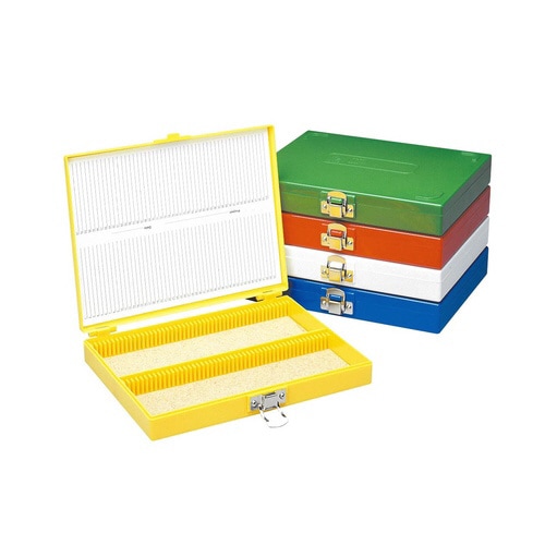 カラースライドボックス 100枚用 青 448−1