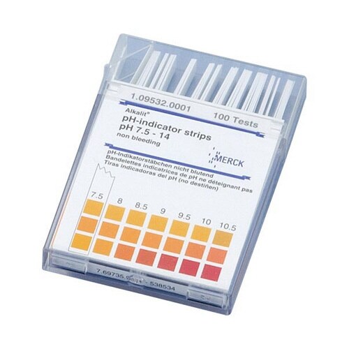 pHストリップ アルカリ用 pH7.5−14
