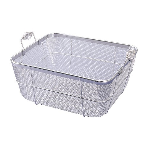 ステンレス取手付バスケット 深型