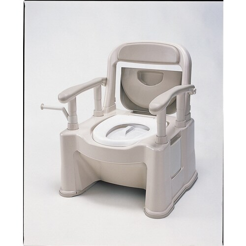 ポータブルトイレ (座楽) (背もたれ型SP)