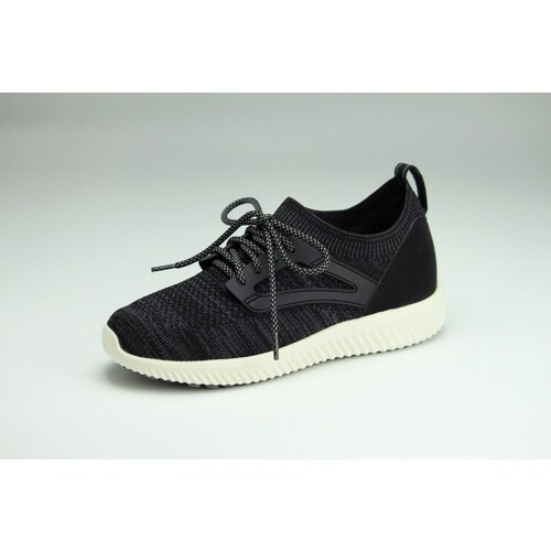 ニットスニーカー130 ブラック M×2