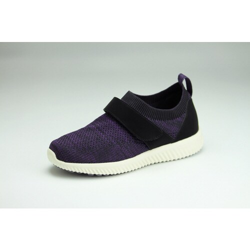 ニットスニーカー110 男女兼用 パープル LL