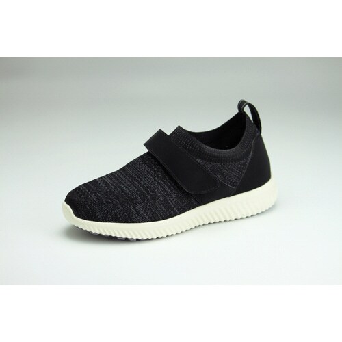 ニットスニーカー110 男女兼用 ブラック 4L