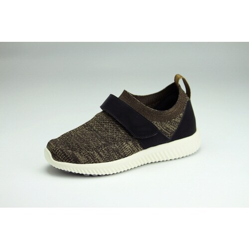 ニットスニーカー110 男女兼用 ブラウン S×2