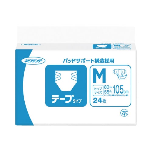 ネピアテンダー テープタイプ M 24枚×3
