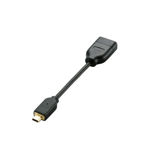 HDMI 変換アダプタ microHDMI−D 黒