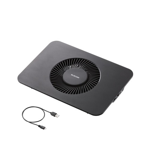 大型ファン 15.4−17インチ対応 黒