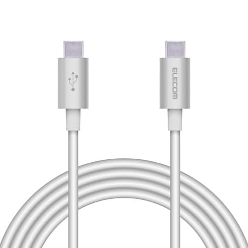 USBケーブル C−C 準高耐久 2m シルバー