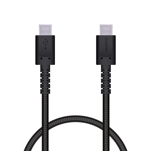 USBケーブル C−C 高耐久 0.3m ブラック