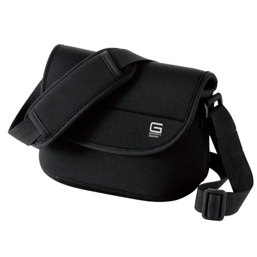 デジカメケース/ショルダーバッグ/ブラック