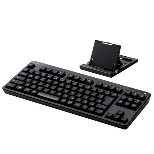Bluetoothミニキーボード スタンド付き
