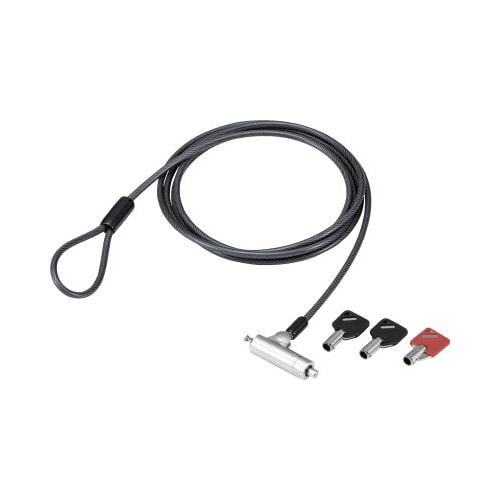 セキュリティワイヤー/シリンダー錠/マルチスロット