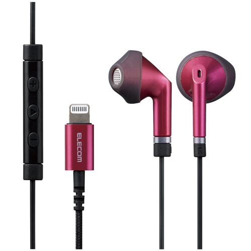 Lightningイヤホン/LFS10I/ピンク