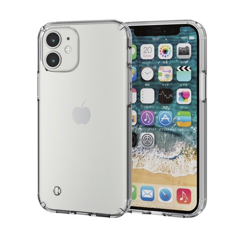 iPhone12miniハイブリッドケースクリア