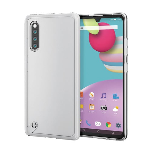 Galaxy A41 ハイブリッドケース クリア