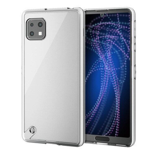 AQUOSハイブリッドケース クリア