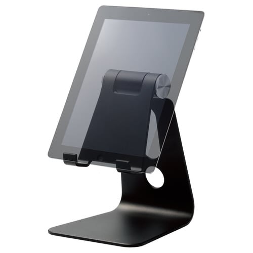 タブレット用スタンド/角度調節可能/ブラック