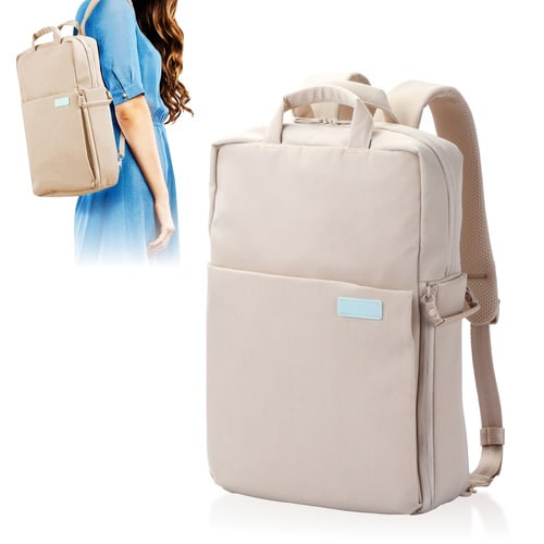 3WAY PCバックパック ベージュ M