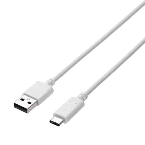 USB2.0ケーブル(A−C) 1.0mホワイト