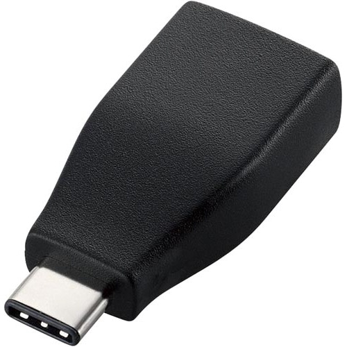 USB A−C変換 アダプタ ブラック