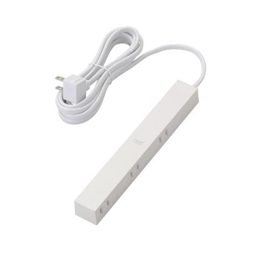 デザインタップ 6個口 2.5m ホワイト