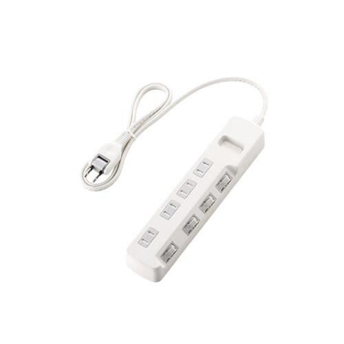 省エネタップ 個別スイッチ 4個口 1m