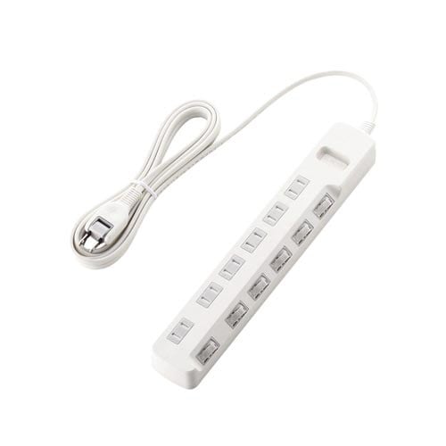 省エネタップ 個別スイッチ 6個口 3m