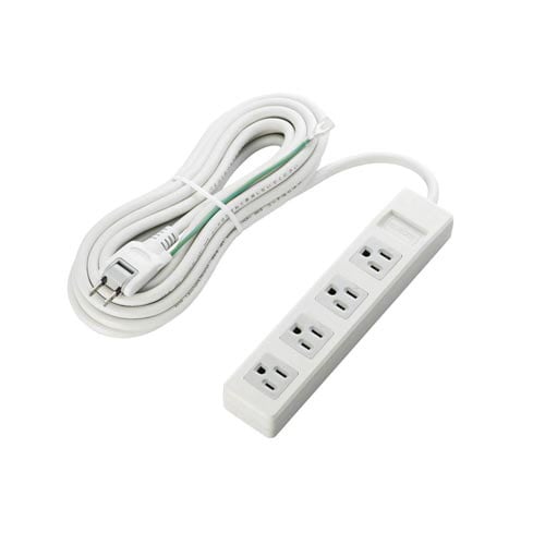 OAタップ3ピン対応 4個口 5m