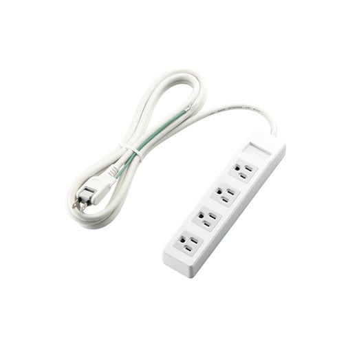 3pinタップ マグネット付 4個口 2.5m