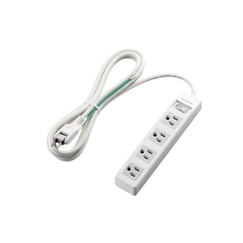 3pinタップ 一括スイッチ 4個口 2.5m