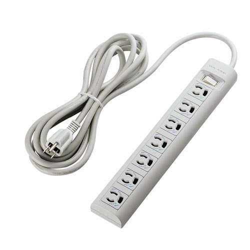 OAタップ3P7個口 マグネット スイッチ 3m