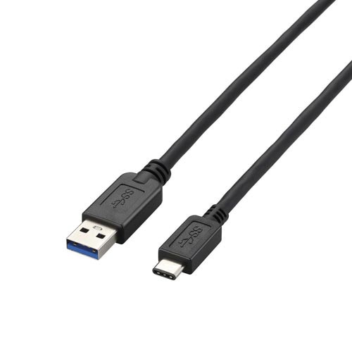 USB3.1ケーブル A−C 1.5m 黒
